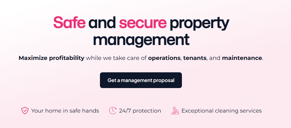 Property management CTA