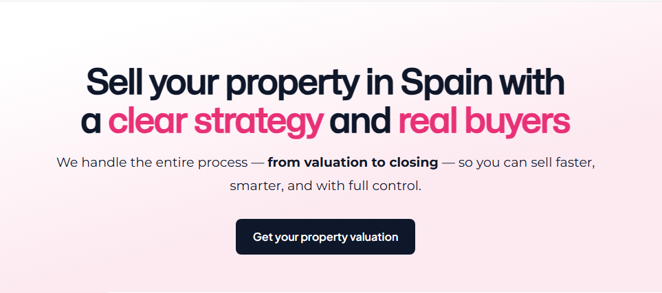 Sell your property in Spain